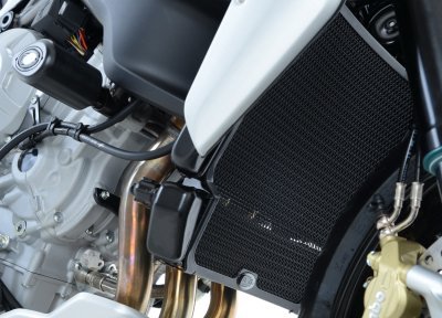 OSŁONA CHŁODNICY RG RACING MV AGUSTA DRAGSTER 800, BRUTALE 800/800RR 17- BLACK