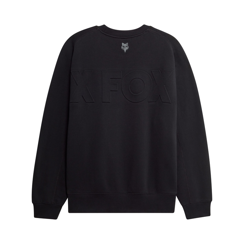 BLUZA FOX MOTO-X OVERSIZED FLEECE CREW BLACK