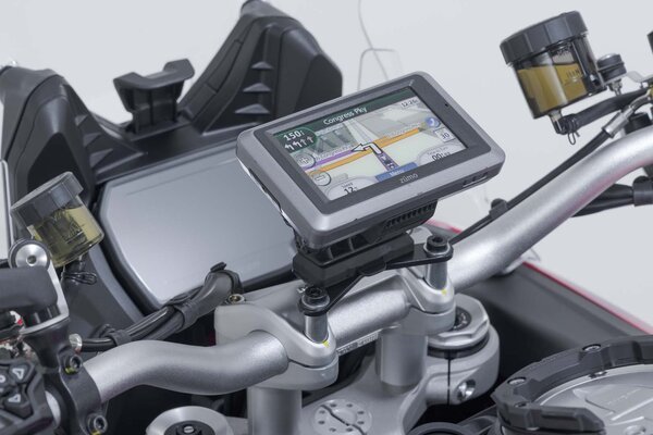MOCOWANIE GPS NA KIEROWNICĘ SW-MOTECH DUCATI MULTISTRADA V4 (20-), V2 (24-) BLACK