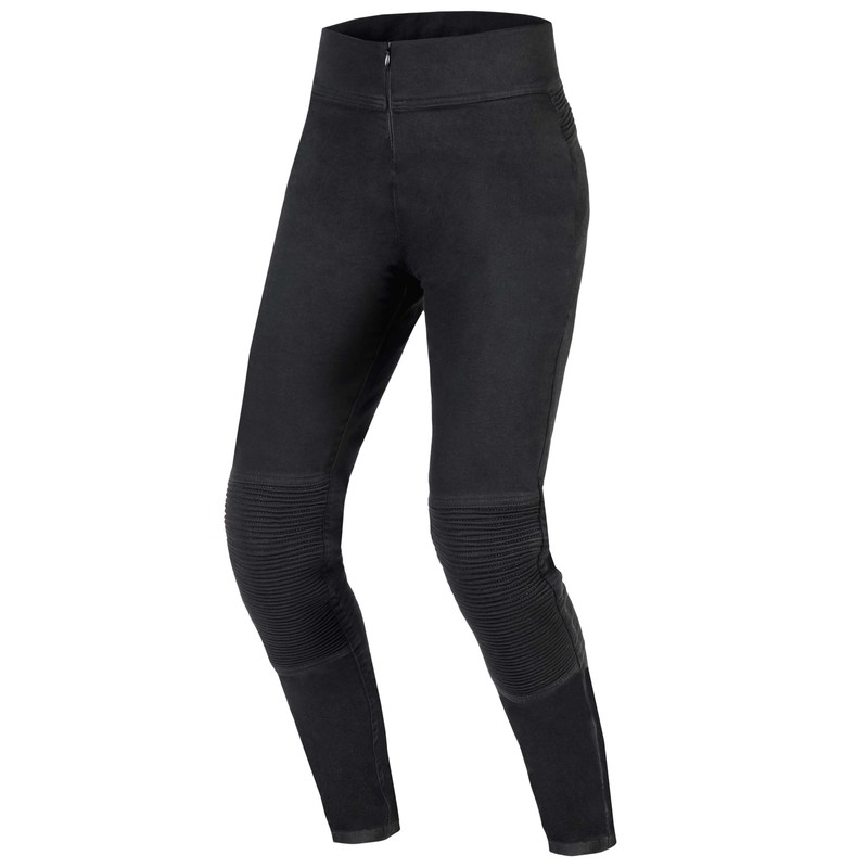 LEGINSY MOTOCYKLOWE DAMSKIE OZONE CHICA BLACK 24/30
