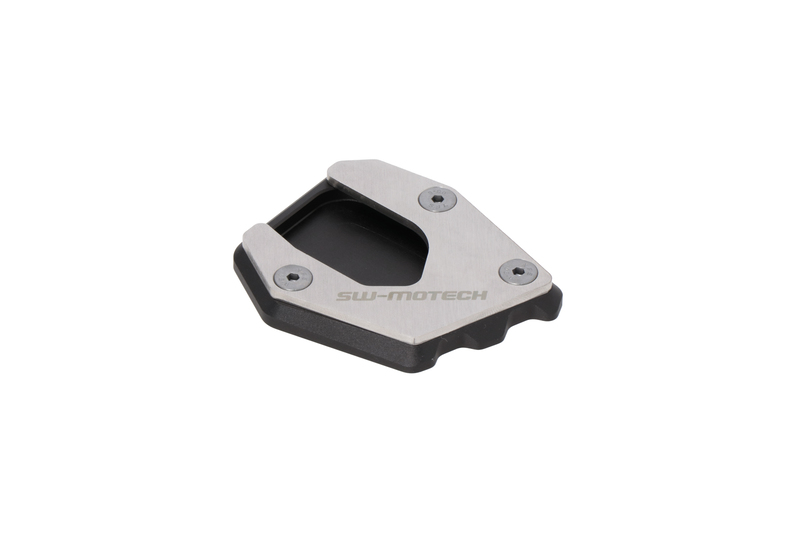 NAKŁADKA NÓŻKI BOCZNEJ SW-MOTECH BLACK/VOGE DS900X (23-) BLACK SILVER