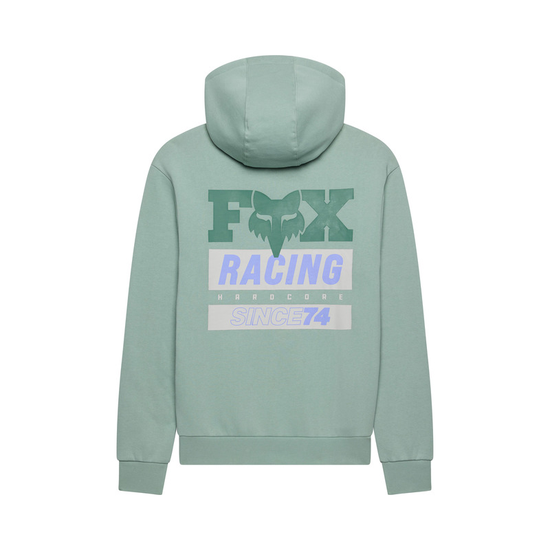 BLUZA Z KAPTUREM DAMSKA FOX SINCE 74 FLEECE PO ARCTIC BLUE