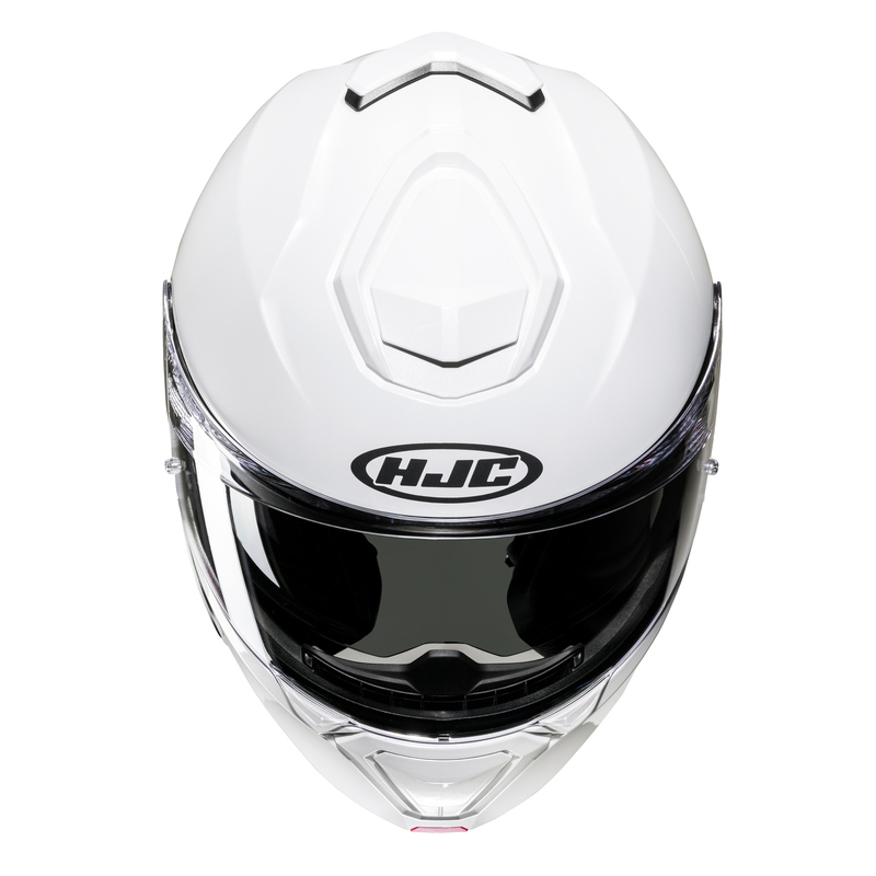 KASK MOTOCYKLOWY HJC I91 SOLID PEARL WHITE