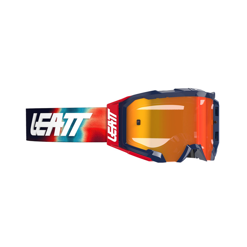 GOGLE LEATT VELOCITY 5.5 IRIZ 28 VLT BLUE RED RED