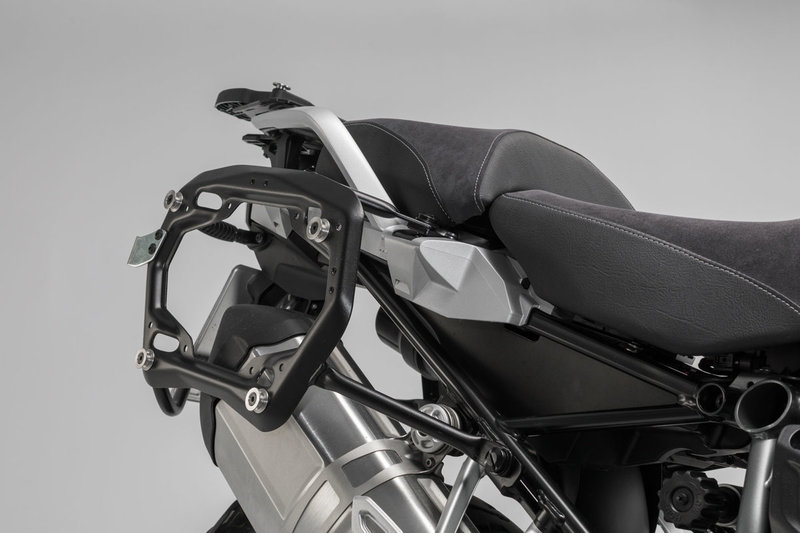 ZESTAW BAGAŻOWY ADVENTURE SW-MOTECH BMW R 1200 GS (13-)/R 1250 GS (18-) SILVER