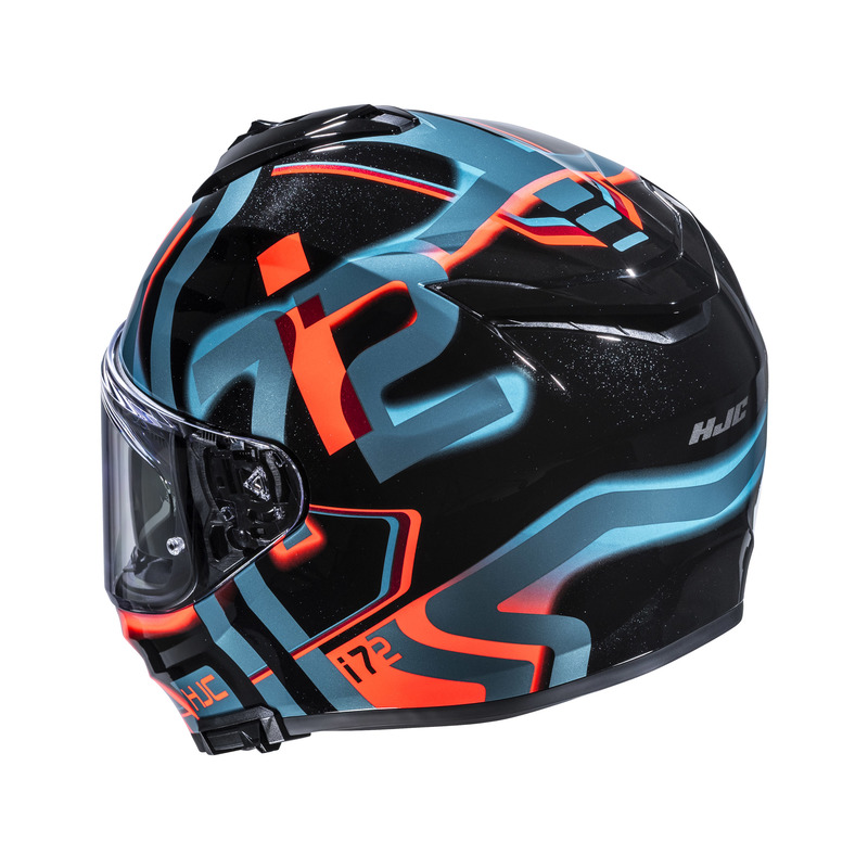 KASK MOTOCYKLOWY HJC I72 TALA BLUE BLACK