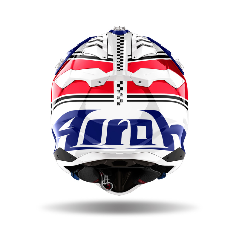 KASK MOTOCYKLOWY AIROH AVIATOR 3 HIMA RED GLOSS