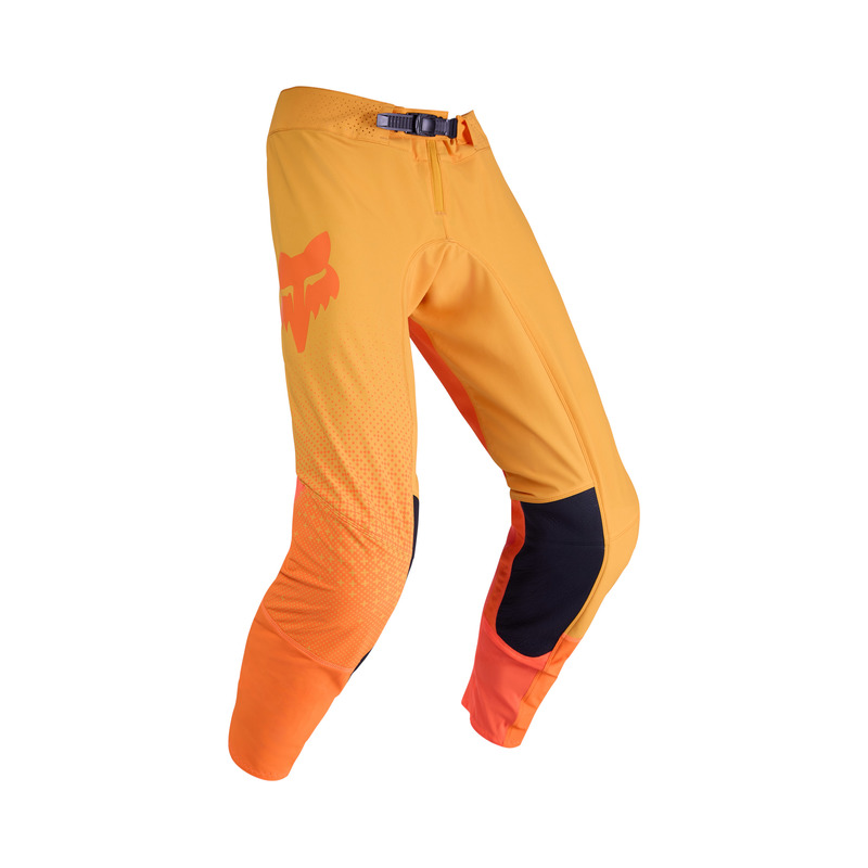 SPODNIE MOTOCYKLOWE FOX FLEXAIR FRACTURE TANGERINE