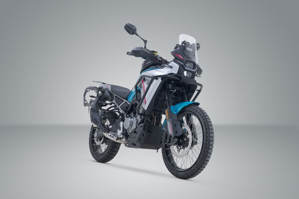 STELAŻ PRO NA KUFRY BOCZNE SW-MOTECH CFMOTO 450MT (23-) BLACK