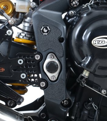 OSŁONA WAHACZA RG RACING TRIUMPH 675 DAYTONA 13-, 5 CZĘŚCI BLACK