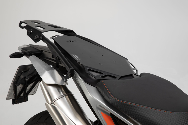 STELAŻ SEAT-RACK POD PŁYTĘ MONTAŻOWĄ KUFRA SW-MOTECH KTM 790 DUKE (18-) BLACK