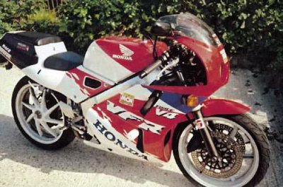 CRASHPADY CLASSIC RG RACING HONDA VFR400R (NC30) BLACK