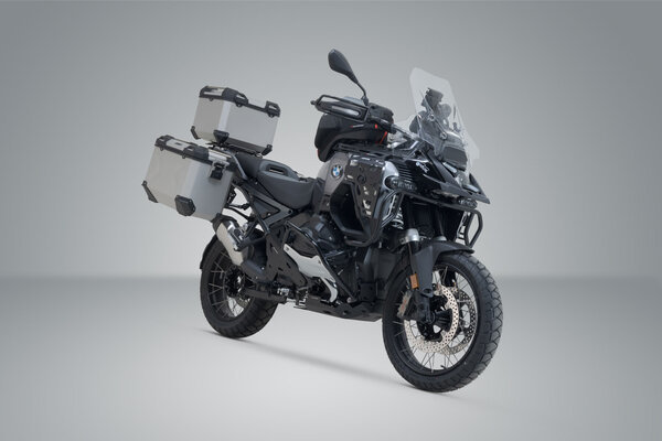 ZESTAW BAGAŻOWY ADVENTURE SW-MOTECH BMW R 1300 GS (24-) SILVER