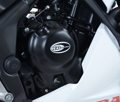 OSŁONA SILNIKA RG RACING HONDA CBR300R, PRAWA STRONA OSŁONA SPRZĘGŁA BLACK