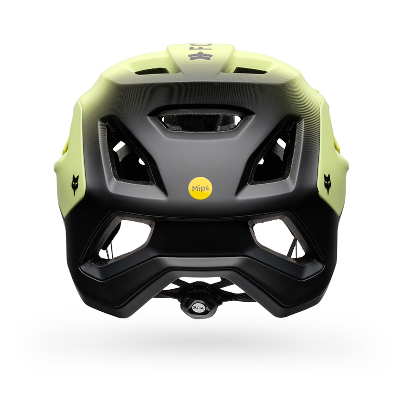 KASK ROWEROWY FOX SPEEDFRAME PRO BACKFADE LIME L
