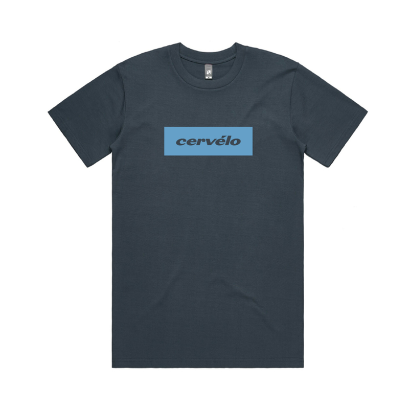 T-SHIRT CERVELO BOXBOX PETROL BLUE S
