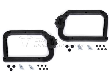 ZESTAW ADAPTERÓW NA STELAŻ EVO NA KUFRY BOCZNE SW-MOTECH HEPCO&BECKER BLACK