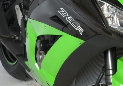 CRASHPADY AERO RG RACING RACE ONLY, KAWASAKI ZX-10R 11-/ZX-10RR 21- BLACK