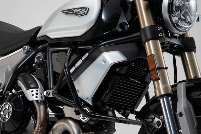 CRASHBAR/GMOL SW-MOTECH DUCATI SCRAMBLER 1100 MODELS (17-) BLACK