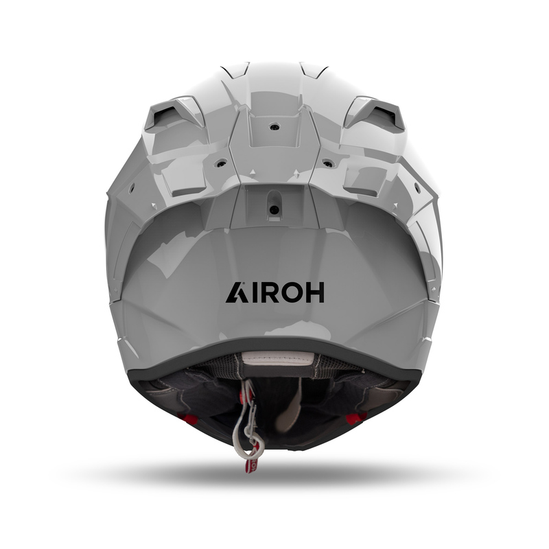 KASK MOTOCYKLOWY AIROH GP800 COLOR CEMENT GREY GLOSS M