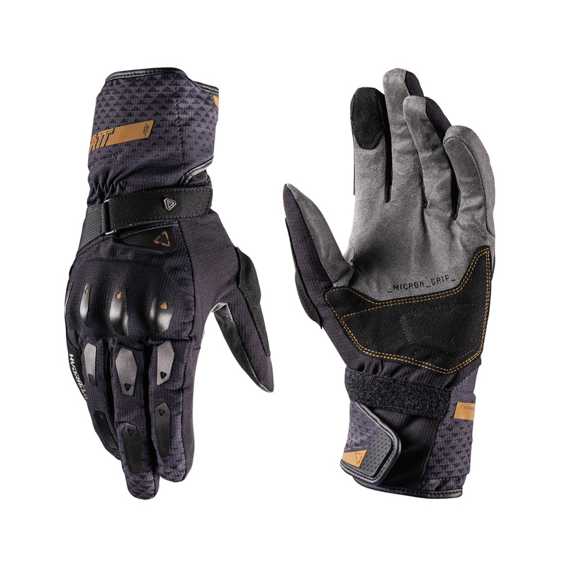 RĘKAWICE MOTOCYKLOWE LEATT ADV SUBZERO 5.5 STEALTH BLACK GREY