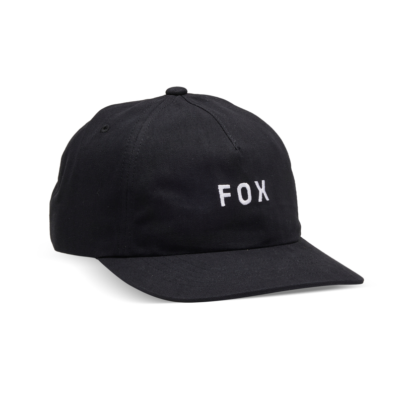 CZAPKA Z DASZKIEM DAMSKA FOX W WORDMARK ADJUSTABLE BLACK