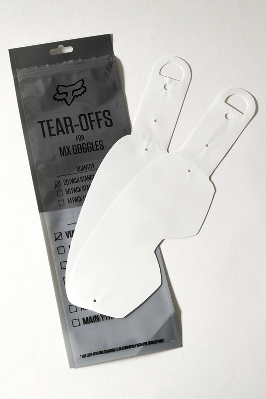 ZRYWKI DO GOGLI FOX VUE TEAR OFFS (14 SZT.), LAMINOWANE
