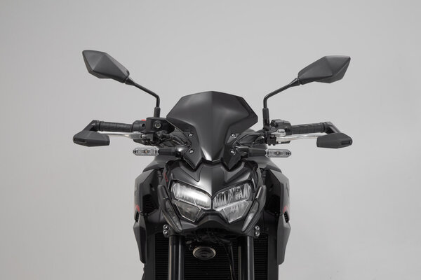 OSŁONA DŹWIGNI Z OWIEWKĄ SW-MOTECH KAWASAKI MODELS, YAMAHA MT-09 (23-) BLACK