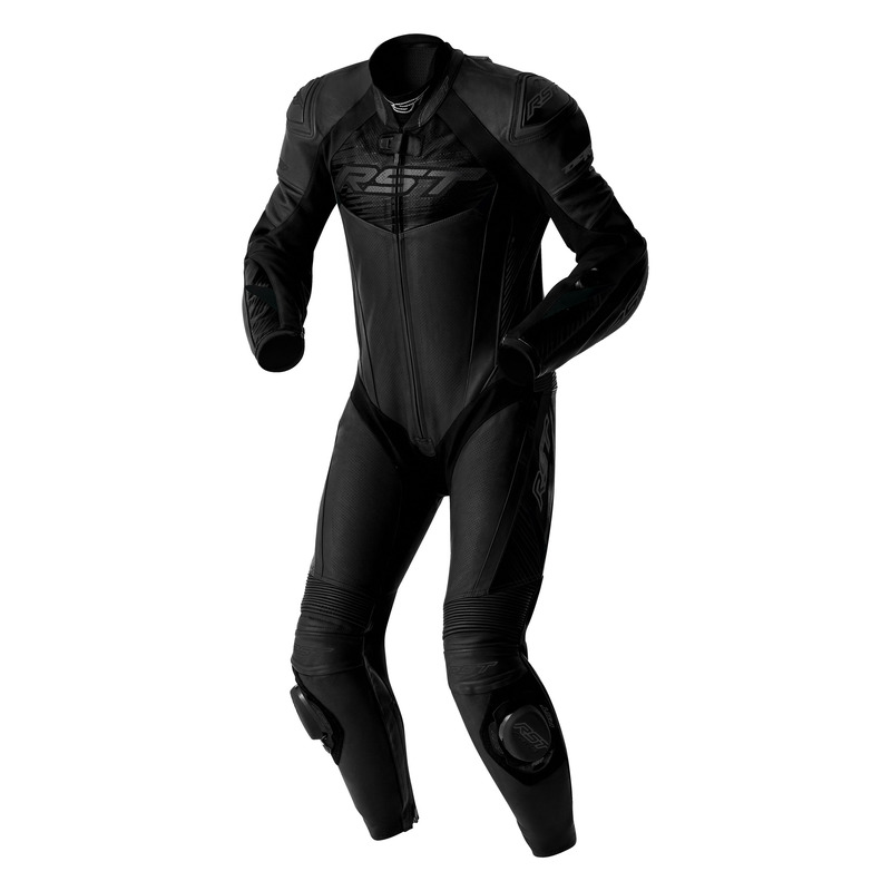 KOMBINEZON MOTOCYKLOWY JEDNOCZĘŚCIOWY RST TRACTECH EVO D3O BLACK BLACK BLACK S