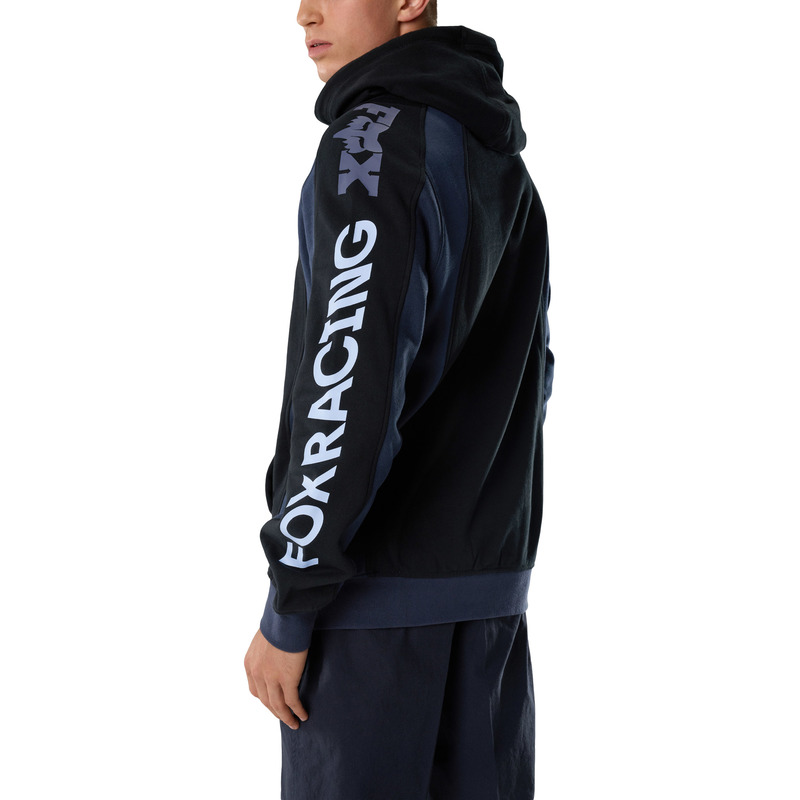BLUZA Z KAPTUREM FOX VALIANT FLEECE PO BLACK