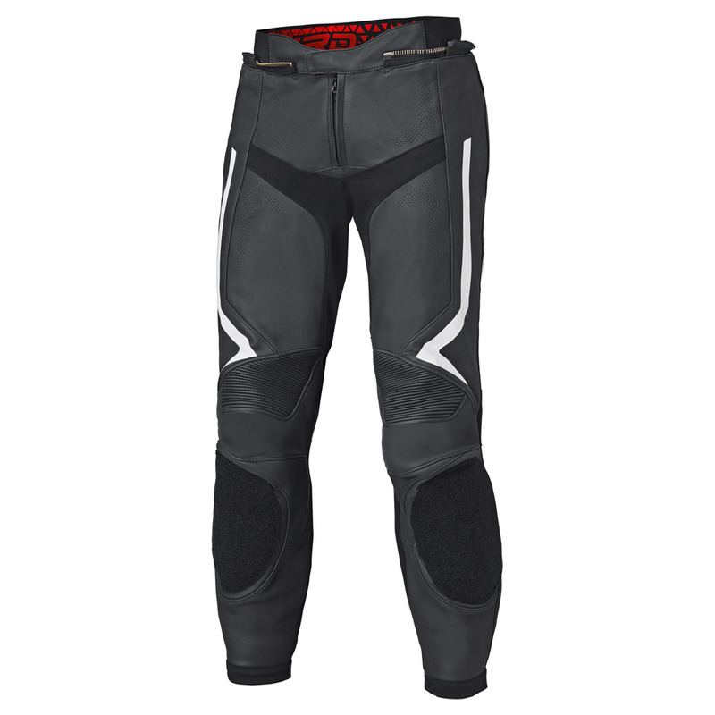 SPODNIE MOTOCYKLOWE SKÓRZANE HELD STREET ROCKET 4 BLACK WHITE 54