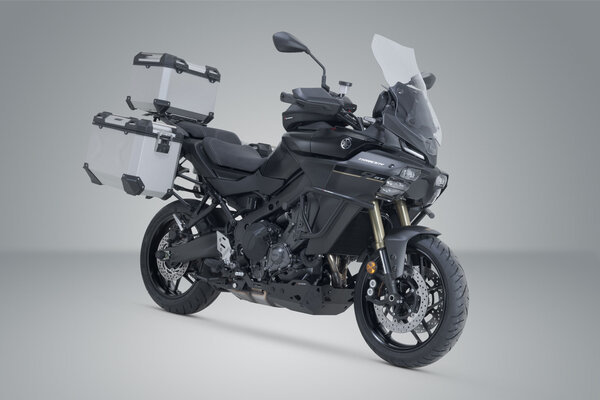 ZESTAW BAGAŻOWY ADVENTURE TRAX SW-MOTECH YAMAHA TRACER 9 / GT / GT+ (24-) SILVER