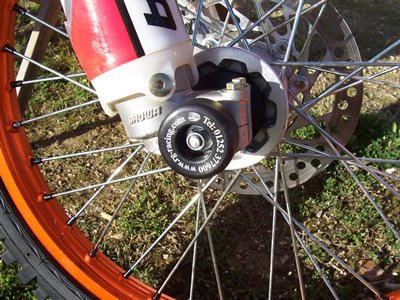 SLIDERY PRZEDNIEGO ZAWIESZENIA RG RACING CRF250-450 02-04, CRX 250 04 BLACK