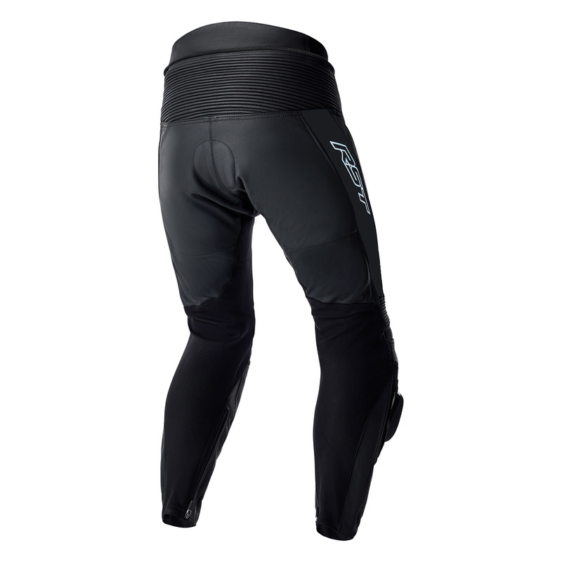 SPODNIE MOTOCYKLOWE SKÓRZANE RST TRACTECH EVO D3O BLACK WHITE 3XL