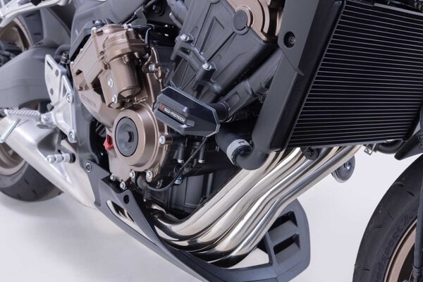 CRASHPADY SW-MOTECH HONDA CB650R E-CLUTCH (23-) BLACK