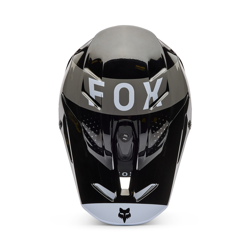 KASK MOTOCYKLOWY FOX V3 TINE BLACK