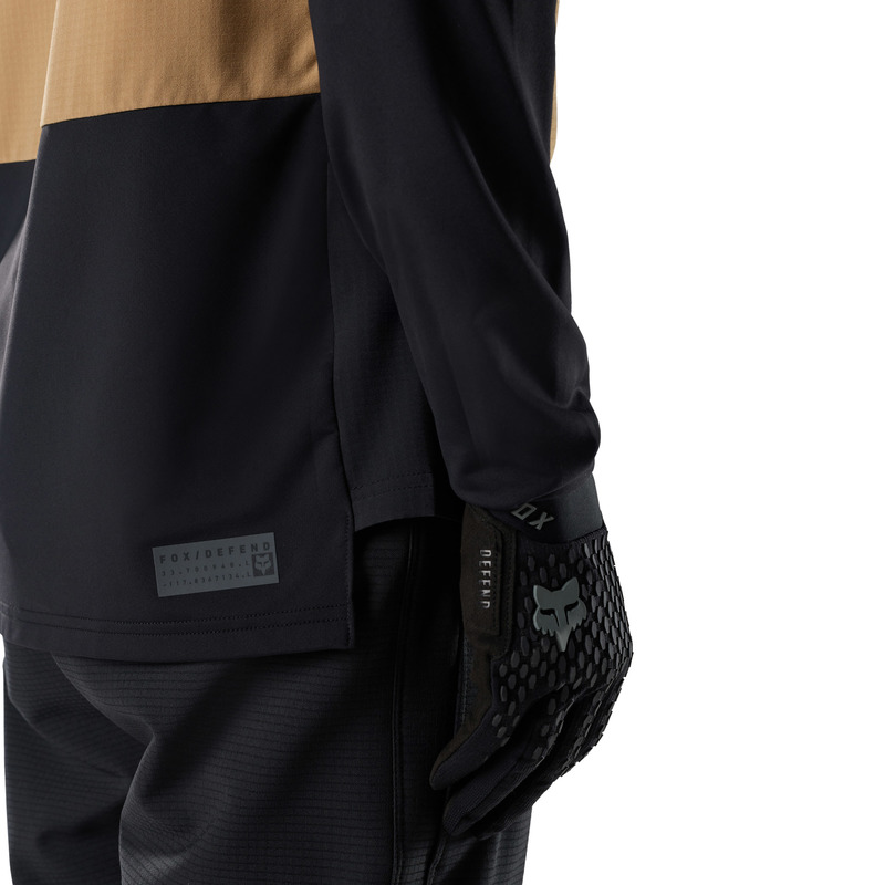 KOSZULKA ROWEROWA Z DŁUGIM RĘKAWEM FOX DEFEND THERMAL BROWN SUGAR XL