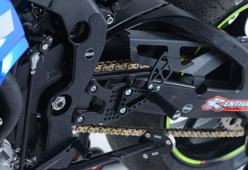 OSŁONA WAHACZA RG RACING SUZUKI GSX-R1000/R 17-, 4 CZĘŚCI BLACK