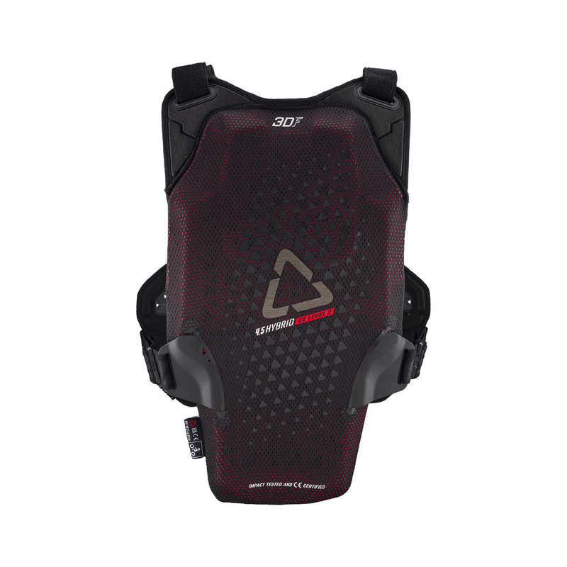 BUZER LEATT 4.5 HYBRID BLACK (160-172CM)