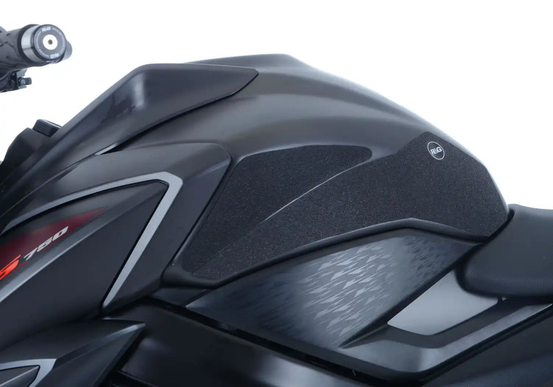 NAKLEJKA NA BAK TANKPAD ANTYPOŚLIZGOWY 4 CZĘŚCI RG RACING SUZUKI GSX-S750 (17-) CLEAR