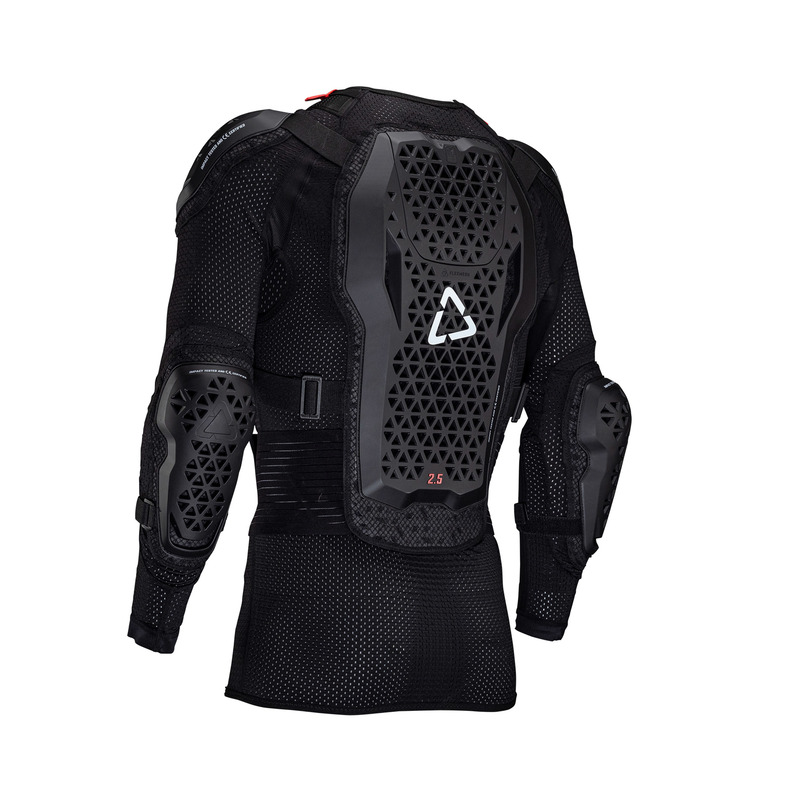 KOSZULKA Z OCHRANIACZAMI LEATT 2.5 BLACK (160-172CM)