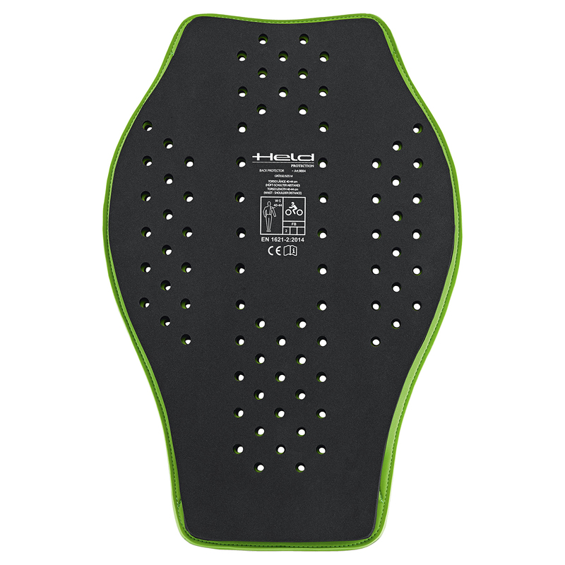 OCHRANIACZ PLECÓW HELD LEVEL 2 BLACK GREEN