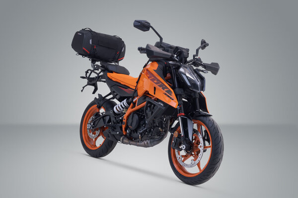 ZESTAW TORBA TYLNA I STELAŻ SW-MOTECH RACKPACK KTM 125 / 250 / 390 DUKE (23-)