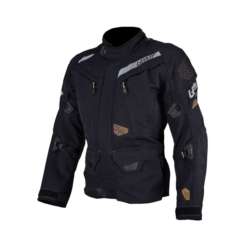 KURTKA MOTOCYKLOWA TEKSTYLNA LEATT ADV DRITOUR 7.5 STEALTH BLACK GREY