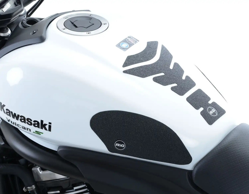 NAKLEJKA NA BAK TANKPAD ANTYPOŚLIZGOWY 2 CZĘŚCI RG RACING KAWASAKI VULCAN S CLEAR