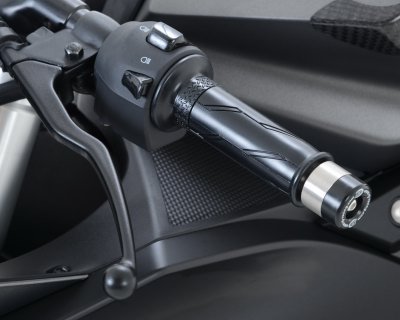 KOŃCÓWKI KIEROWNICY RG RACING YAMAHA YZF-R125 14-18 BLACK