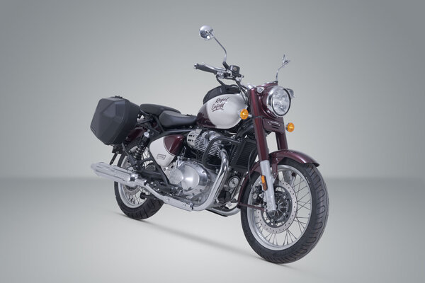 ZESTAW KUFRÓW BOCZNYCH URBAN ABS I STELAŻY SW-MOTECH 2X 16.5 L. ROYAL ENFIELD CLASSIC 650 (24-)