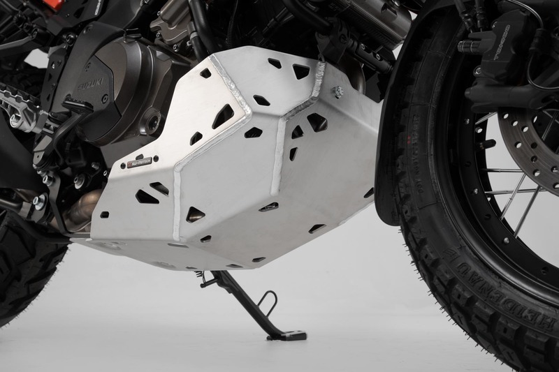 OSŁONA SILNIKA PŁYTA POD SILNIK SW-MOTECH SUZUKI V-STROM 1050 (19-) BLACK SILVER