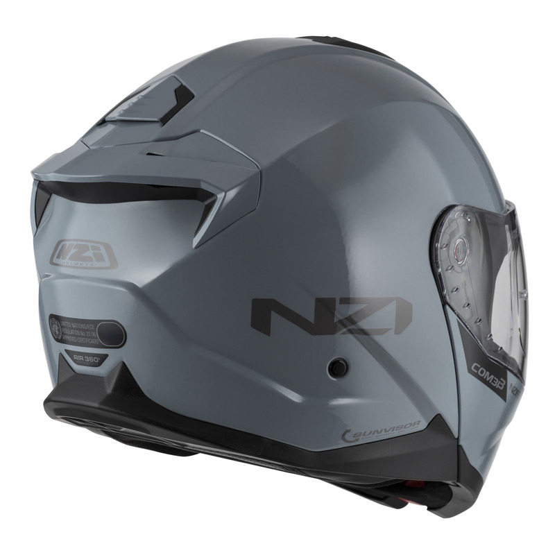KASK MOTOCYKLOWY NZI COMBI 3 DUO NARDO GREY L
