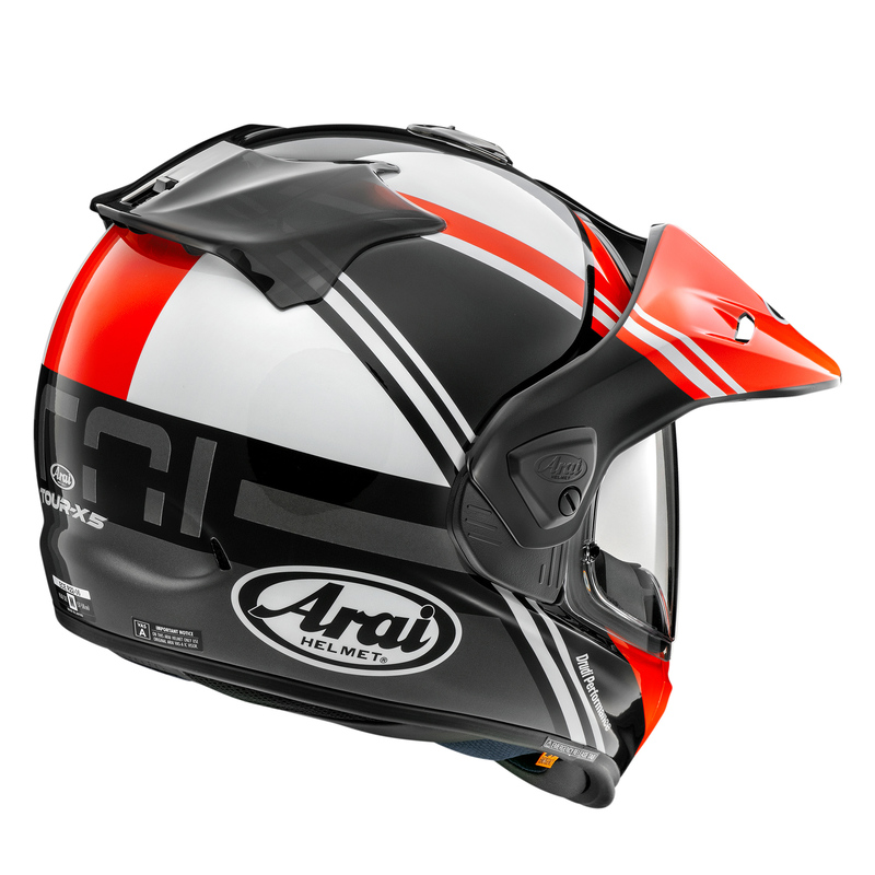 KASK MOTOCYKLOWY ARAI TOUR-X5 COSMIC RED S
